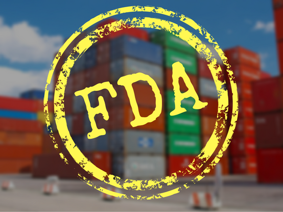 Notifying FDA on De Minimis Shipments